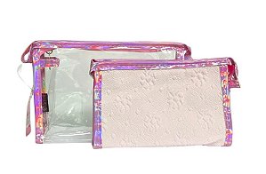 Necessaire com 2 Unid - Cisne (NEC-C09FC)