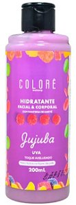 Hidratante Facial e Corporal Jujuba Uva 200ml - Colorê Makeup