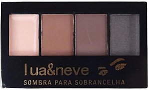 Paleta de Sombra para Sobrancelhas Cor 01 - Lua e Neve