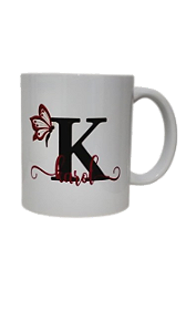 Canecas iniciais e nomes