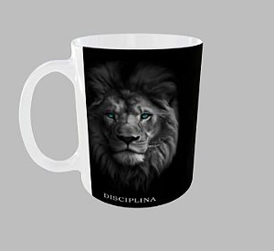 Caneca Mentalidade Alpha: Força e Estratégia