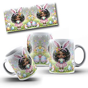Caneca de Porcelana Tema Páscoa
