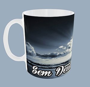 Caneca Branca Com Estampa Motivacional