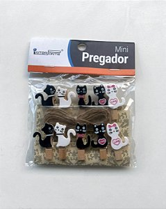 Mini Pregador Fofo Gatinho