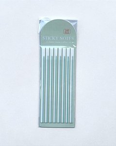 Stick Notes de linhas Verde