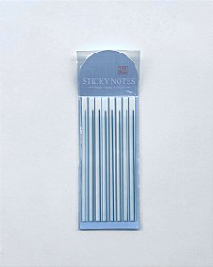 Stick Notes de linhas Azul