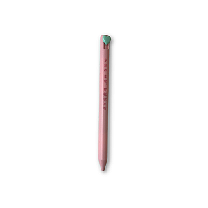 Caneta Coraçãozinho Rosa e Verde