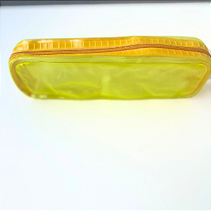 Estojo 1 cor simples Amarelo