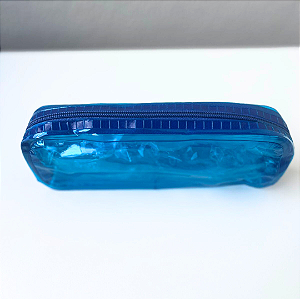 Estojo 1 cor simples Azul