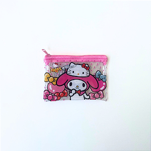 Mini Estojo Zipper Bag Hello Kitty
