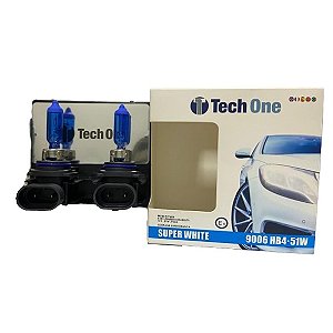 KIT LAMPADA SUPER BRANCA HB4 TECH ONE