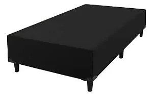 BASE BOX SOLTEIRO SUEDE 88x188 (VARIAS CORES)