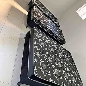 Cama Box ortopédica 10cm espuma