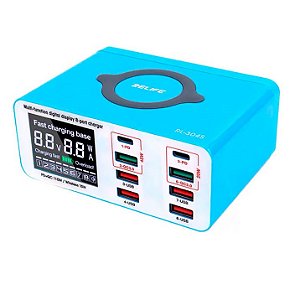USB CHARGER RL-304S RELIFE 8 PORTAS WIRELESS
