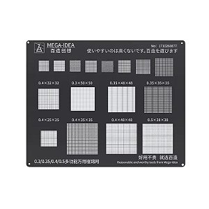 STENCIL UNIVERSAL QIANLI - 0.3MM / 0.35MM / 0.4MM / 0.5MM