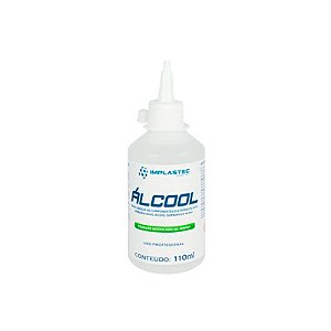ALCOOL PARA LIMPEZA PLACA IMPLASTEC 110 ml