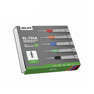 KIT CHAVE RELIFE RL-724A 5 PEÇAS