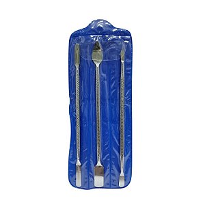 ESPATULA KIT COM 3 METAL