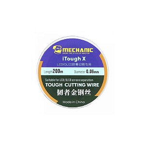 FIO DE AÇO MECHANIC ITOUGH X  0.06 mm x 200 m