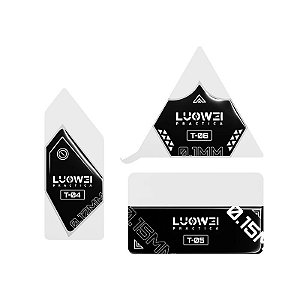 KIT ESPATULA KIT COM 3 PEÇAS LUOWEI