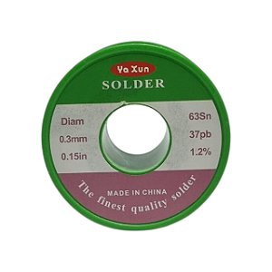 FIO DE SOLDA YAXUN 0.3 mm 35g
