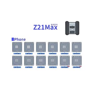 BASE MAGNETICO COM STENCIL PARA CPU DO A8 AO A18 PRO - IPHONE 6 AO 16
