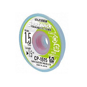 MALHA DE SOLDA GOOT WICK CP1515 1,5 mm