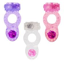 Anel peniano com vibrador duplo