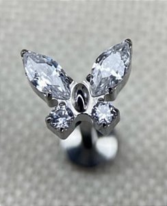 Joia Titânio Borboleta