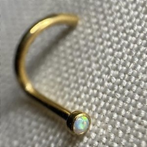 Joia Titânio Pdv Gold ponto de Luz furta cor