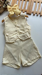 Conjunto Brena em alfaiataria requinte