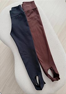 Calça Legging Pelúcida Pezinho