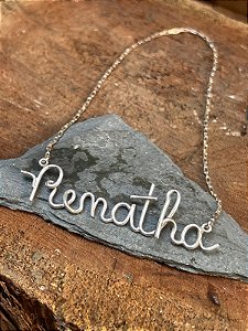 Joia com Escrita Personalizada