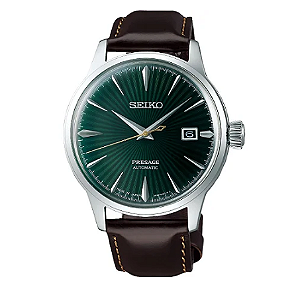 Relógio Seiko Masculino - Presage Mokingbird Automático - SRPD37J1.E1PX