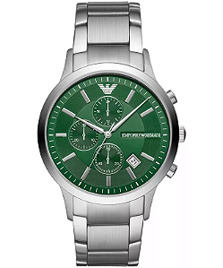 Relógio Empório Armani Masculino - Green Dial - AR11507B1.F1SX