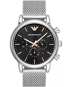 Relógio Empório Armani Masculino - Luigi com Pulseira de Esteira AR11429B1.P1SX