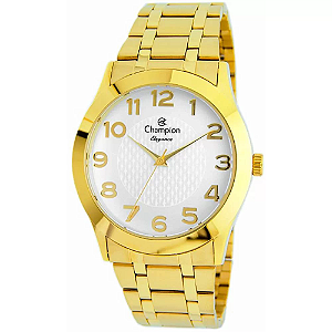 Relógio Champion Feminino - Elegance Dourado com Numeral - CN26537H