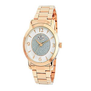 Relógio Feminino Champion - Rosê com Brilho - CN25136Z