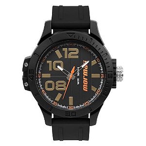 Relógio Mormaii Digital Masculino-Preto c/ Pulseira Silicone - MO6600AA/8P
