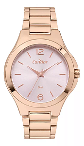 Relógio Condor Feminino - Rosê com Mostrador Rosa - COPC21JEM-4G