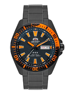 Relógio Orient Masculino - Sport Sea 3 Estrelas All Black - YN6PP012.P1PX