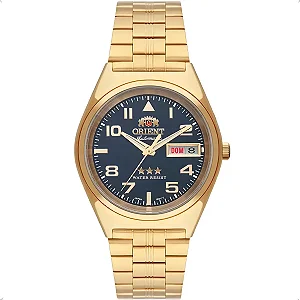 Relógio Orient Masculino Automático 469GP083NH-D2KX Clássico Dourado