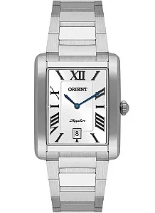 Relógio Orient Tank Eternal GBSS1058-B3SX Masculino Safira Branco