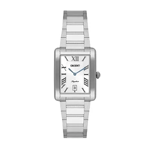 Relógio Orient Tank Eternal Feminino LBSS1035-B3SX Safira Branco