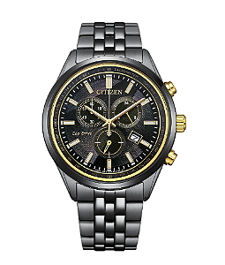 Relógio Citizen Eco-Drive - Classic Chronograph Light in Black Limited Edition - AT2576-68E