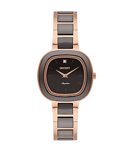 Relógio Orient Feminino - Ceramic Rosegold - LTSK0013-G1RG