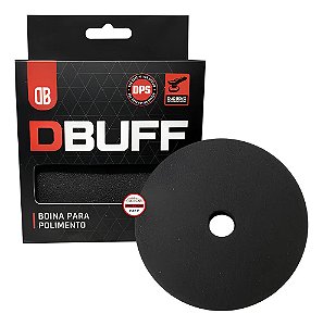 Boina D Buff 5 Espuma Preta Super Lustro Polimento Dub Boyz