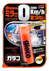 Soft99 Glaco Zero Repelente Câmera De Ré E Retrovisores 40ml