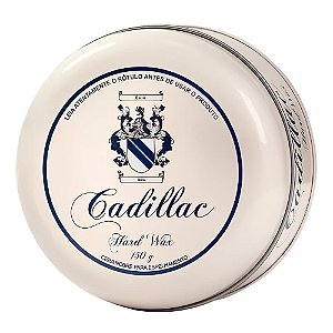 Cera Carnauba Hard Wax Pasta Cadillac 150g Com Aplicador