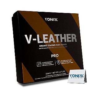 Vitrificador de Couro Automotivo  V-Leather Pro 50ML Vonixx